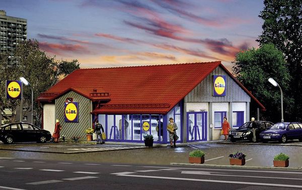 Produktbild: Vollmer 43662 H0 Supermarkt Lidl