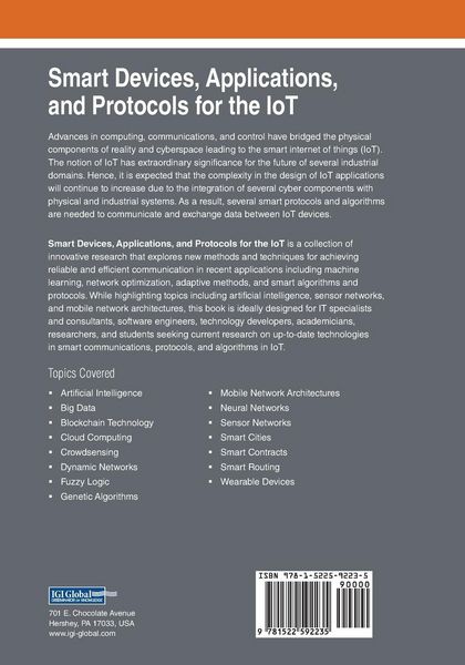 Produktbild: Smart Devices, Applications, and Protocols for the IoT