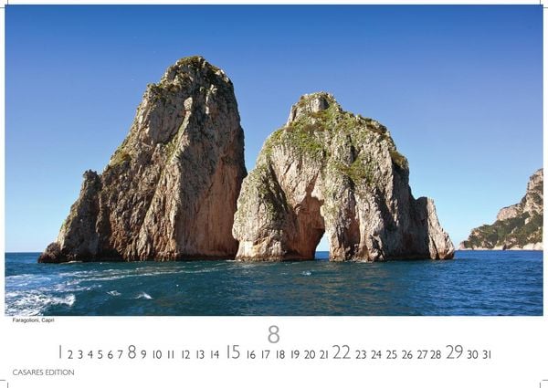Produktbild: Golf von Neapel Kalender 2027 &ndash; Wandkalender | Fotokalender Italien 35x50 cm - . mit Capri, Ischia & Amalfi K&uuml;ste