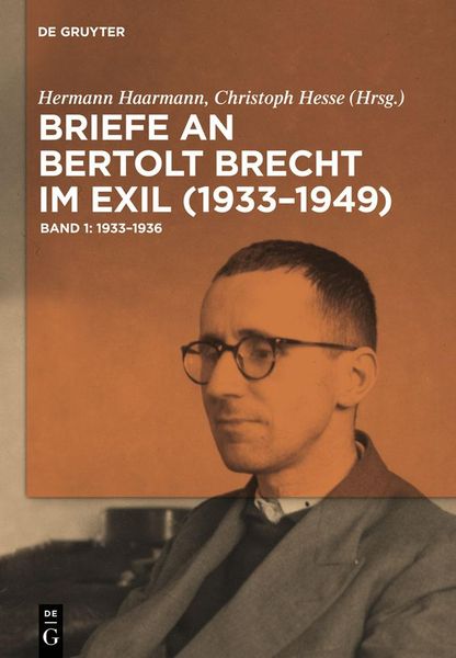 Produktbild: Briefe an Bertolt Brecht im Exil (1933-1949)