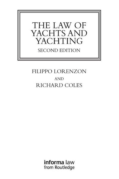 Produktbild: The Law of Yachts & Yachting