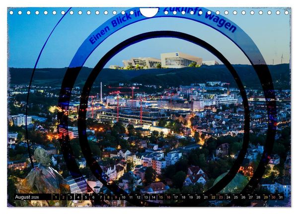 Produktbild: Jena attraktiv (Wandkalender 2026 DIN A4 quer), CALVENDO Monatskalender