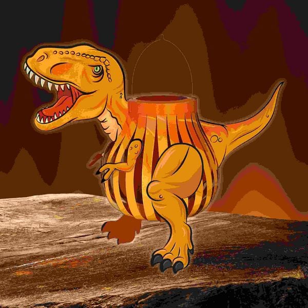 Produktbild: URSUS Laternen-Bastelset "T-Rex"