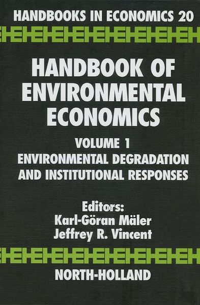Produktbild: Handbook of Environmental Economics