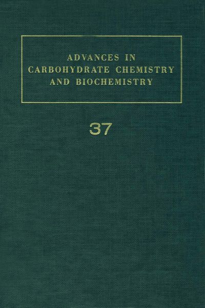 Produktbild: Advances in Carbohydrate Chemistry and Biochemistry