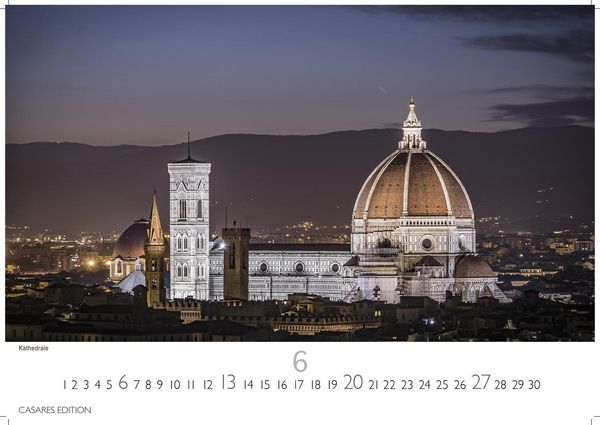 Produktbild: Florenz Kalender 2027 &ndash; Wandkalender | Fotokalender Italien 35x50cm Toskana Flair f&uuml;r Ihr Zuhause | Hochwertiger . mit 12 atemberaubenden Motiven