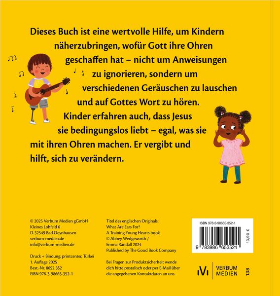 Produktbild: Wozu sind meine Ohren da?