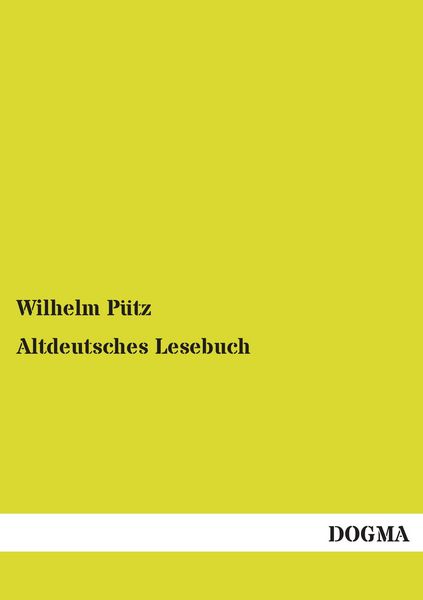 Produktbild: Altdeutsches Lesebuch