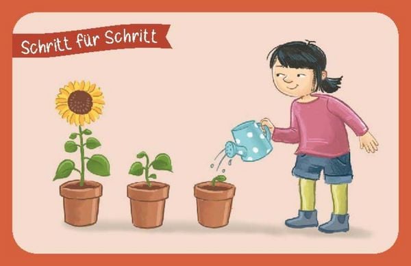 Produktbild: Schritt f&uuml;r Schritt! 3 x 30 Mut-mach-Affirmationen f&uuml;r Kinder in der Grundschule