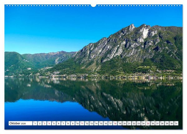 Produktbild: Impressionen vom Luganer See (Wandkalender 2026 DIN A2 quer), CALVENDO Monatskalender