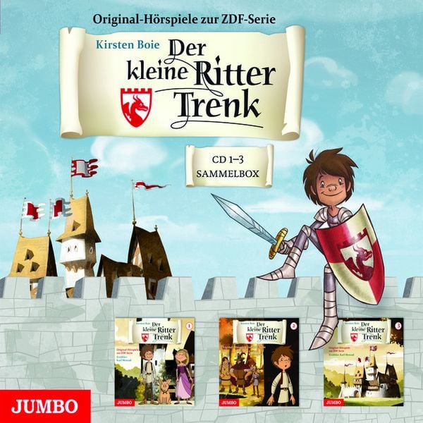 Produktbild: Der kleine Ritter Trenk. Die Box Original-H&ouml;rspiele zur ZDF-Serie