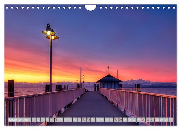 Produktbild: Bodensee-Stimmungen (Wandkalender 2026 DIN A4 quer), CALVENDO Monatskalender