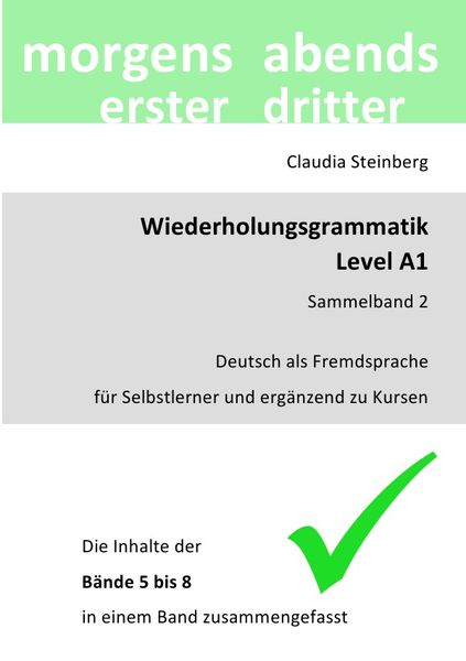 Produktbild: DaF - Wiederholungsgrammatik A1 - Sammelb&auml;nde / DaF - Wiederholungsgrammatik A1 - Sammelband 2