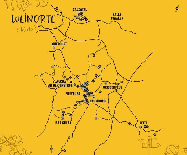 Produktbild: Weinorte an Saale und Unstrut