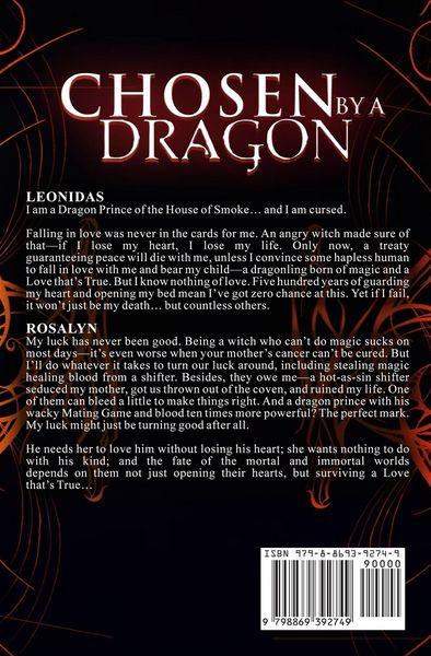 Produktbild: Chosen by the Dragon (Fallen Immortals 4)