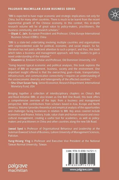 Produktbild: China&rsquo;s Belt and Road Initiative in a Global Context