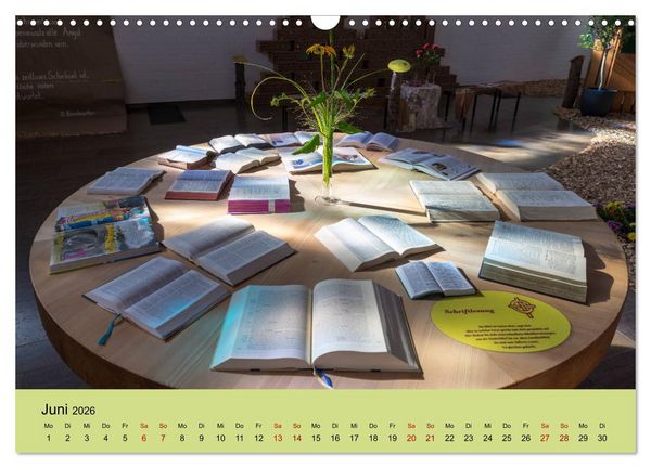 Produktbild: Pilgern im Waldecker Upland (Wandkalender 2026 DIN A3 quer), CALVENDO Monatskalender