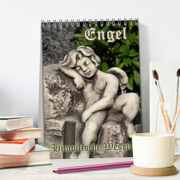 Produktbild: Engel - Himmlische Wesen (Tischkalender 2026 DIN A5 hoch), CALVENDO Monatskalender