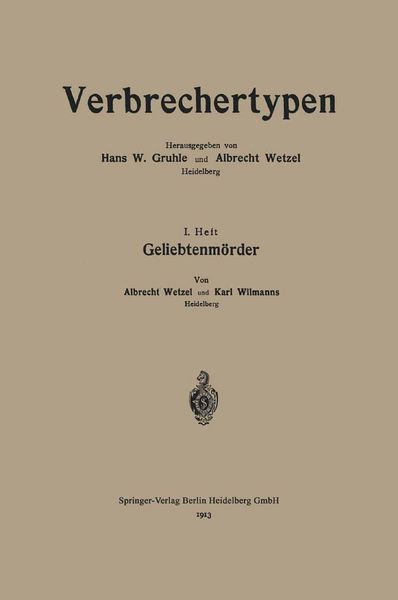 Produktbild: Geliebtenm&ouml;rder