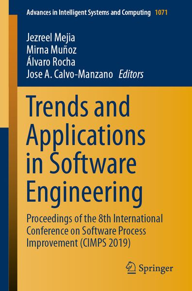 Produktbild: Trends and Applications in Software Engineering