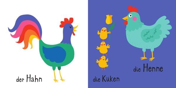 Produktbild: Klein und kunterbunt: Alle meine Tiere (W&uuml;rfel)