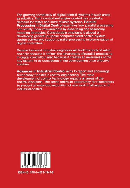 Produktbild: Parallel Processing in Digital Control