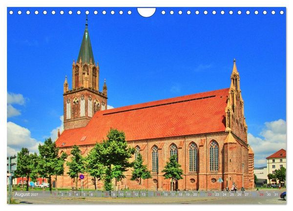 Produktbild: Neubrandenburg - Stadt der 4 T&uuml;rme (Wandkalender 2027 DIN A4 quer), CALVENDO Monatskalender