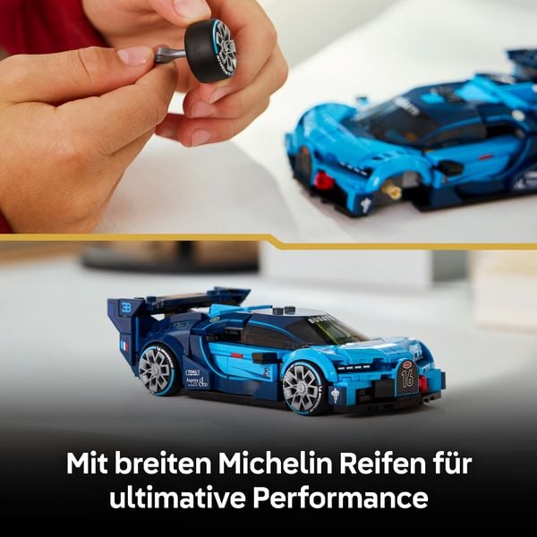 Produktbild: LEGO 77253 Speed Champions Bugatti Vision Gran Turismo Hypersportwagen