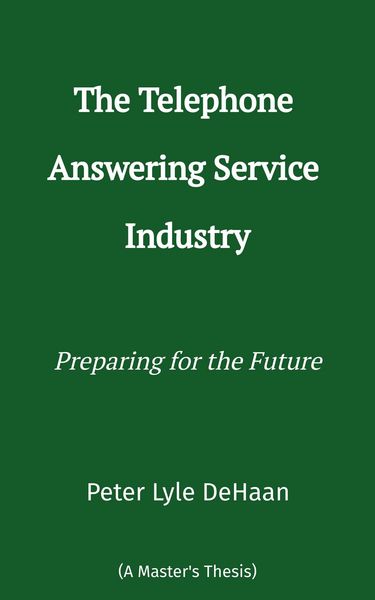 Produktbild: The Telephone Answering Service Industry