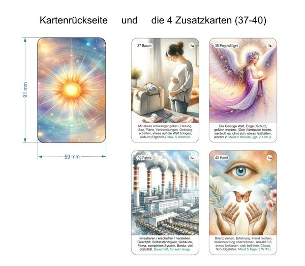Produktbild: Lenormandkarten Sonnenfunken f&uuml;r Anf&auml;nger