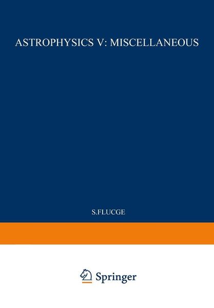 Produktbild: Astrophysics V: Miscellaneous / Astrophysik V: Verschiedenes