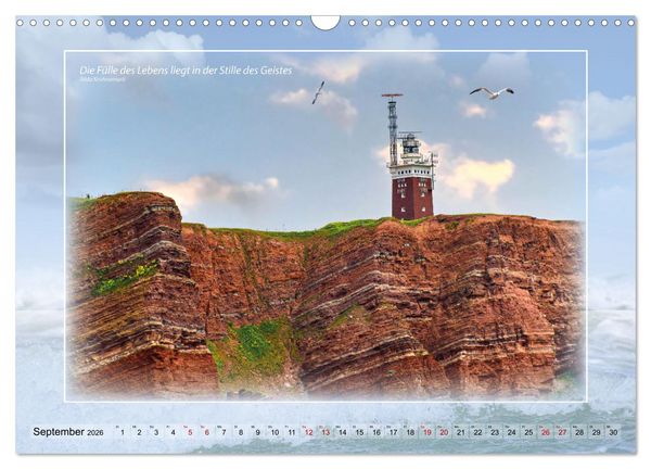 Produktbild: Insel Gedanken (Wandkalender 2026 DIN A3 quer), CALVENDO Monatskalender