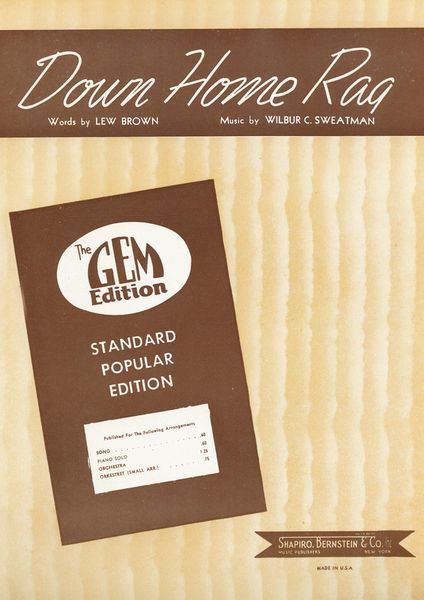 Produktbild: Down Home Rag (Deeten Datten Dooten)
