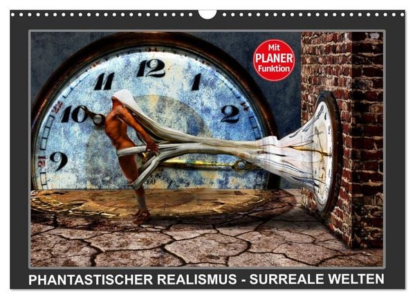 Produktbild: PHANTASTISCHER REALISMUS - SURREALE WELTEN (Wandkalender 2026 DIN A3 quer), CALVENDO Monatskalender