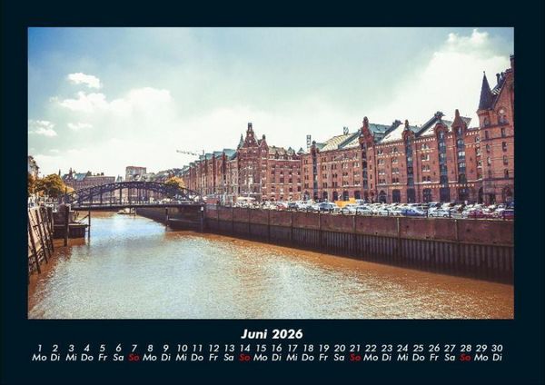 Produktbild: Hamburg 2026 Fotokalender DIN A4