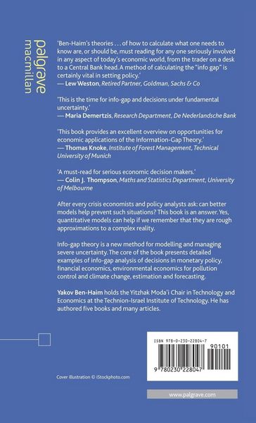 Produktbild: Info-Gap Economics