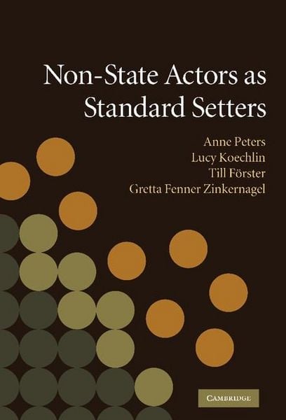 Produktbild: Non-State Actors as Standard Setters