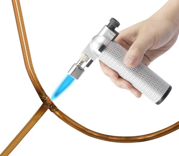 Produktbild: TOOLCRAFT 1553060 Gasbrenner Flambierbrenner ohne Gas 1300&deg;C 90 min ohne Gasflasche