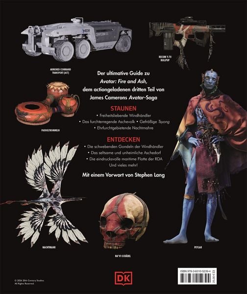 Produktbild: Avatar Fire and Ash Die illustrierte Enzyklop&auml;die
