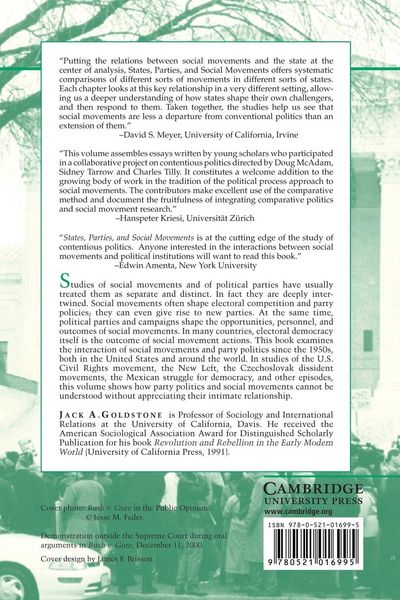 Produktbild: States, Parties, and Social Movements
