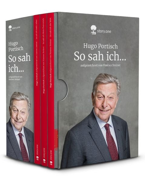 Produktbild: So sah ich. Mein Leben. Mein &Ouml;sterreich. Die Welt - Drei B&auml;nde im Schmuckschuber.