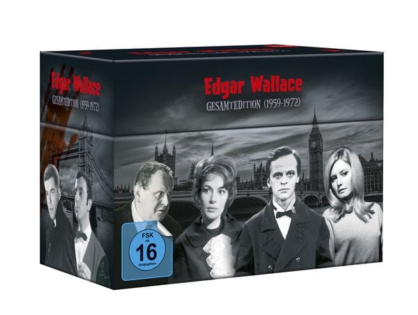 Produktbild: Edgar Wallace - Gesamtedition (1959-1972) [33 DVDs]