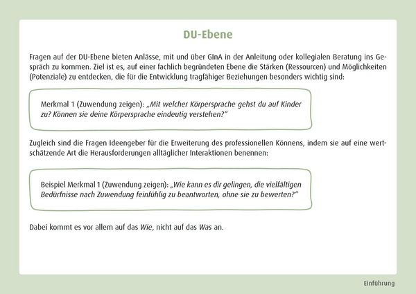 Produktbild: GInA. Das Kartenset: Impulse f&uuml;r die Kita