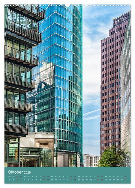 Produktbild: Architektur im Spiegelbild (hochwertiger Premium Wandkalender 2026 DIN A2 hoch), Kunstdruck in Hochglanz