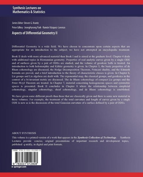 Produktbild: Aspects of Differential Geometry II