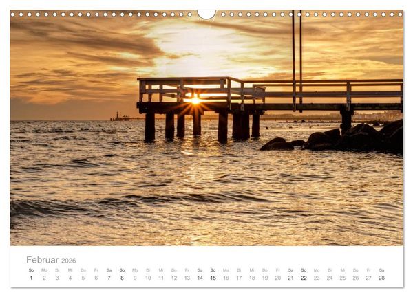 Produktbild: Gr&ouml;mitz - Ostseebad an der Sonnenseite (Wandkalender 2026 DIN A3 quer), CALVENDO Monatskalender