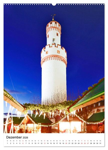 Produktbild: Bad Homburg 2026 von Petrus Bodenstaff (Wandkalender 2026 DIN A2 hoch), CALVENDO Monatskalender