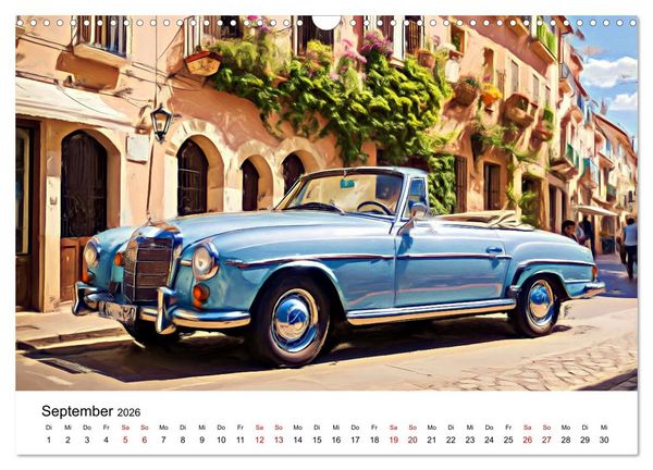 Produktbild: Surreale Autofreuden (Wandkalender 2026 DIN A3 quer), CALVENDO Monatskalender