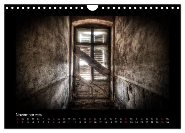 Produktbild: Lost Places - verlassene Orte vergangener Glanz (Wandkalender 2026 DIN A4 quer), CALVENDO Monatskalender