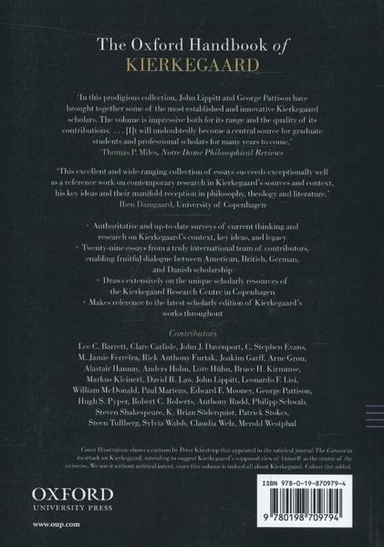 Produktbild: The Oxford Handbook of Kierkegaard